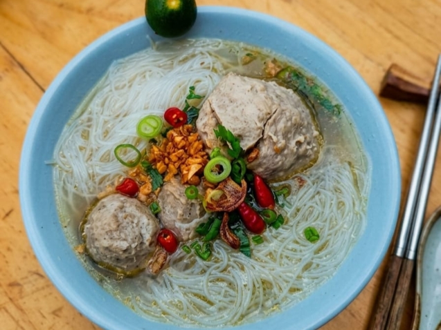 Bakso Gepeng PAk Nur Spesial